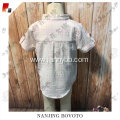 baby boy pink check cotton shirt